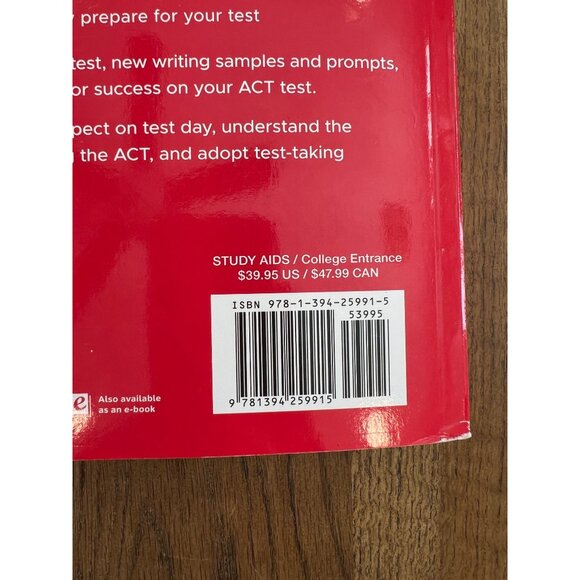 The Official ACT Prep Guide 2024-2025 With 9 Practice Tests By Wiley - Picture 5 of 6